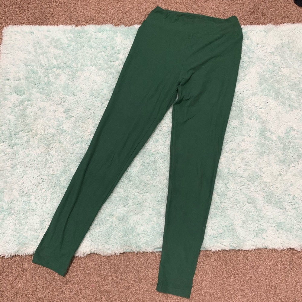 Green lularoe leggings